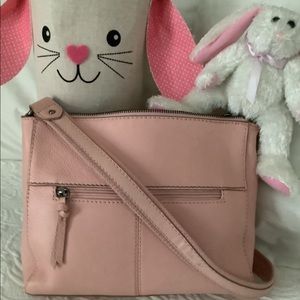 Women's Pink Crossbody Bag - Brand Unknown